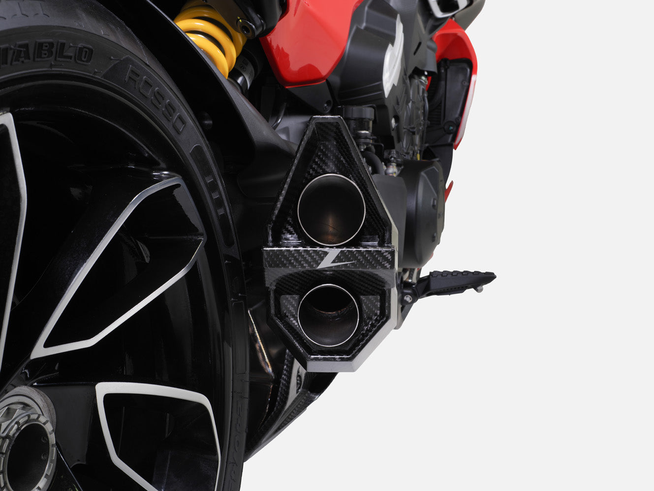 SILENCER EXHAUST ZARD STAINLESS STEEL APPROVED EURO5 DUCATI DIAVEL V4 2023