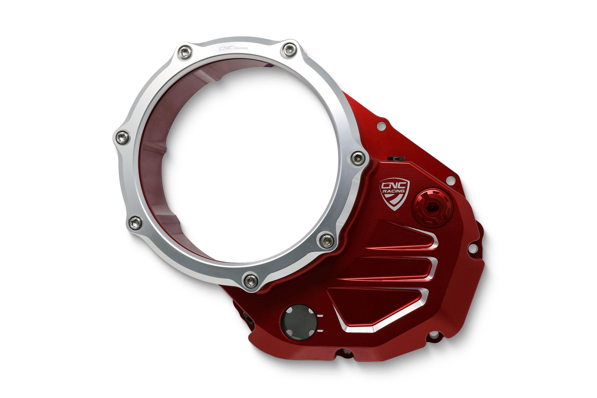 CLEAR COVER OIL BATH CLUTCH BICOLOR CNC RACING DUCATI MULTISTRADA 950 / S