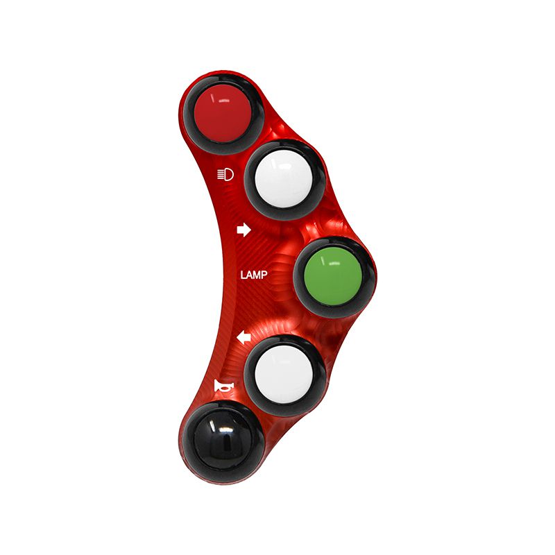 PULSANTIERA SINISTRA STRADALE ROSSO JETPRIME DUCATI 848
