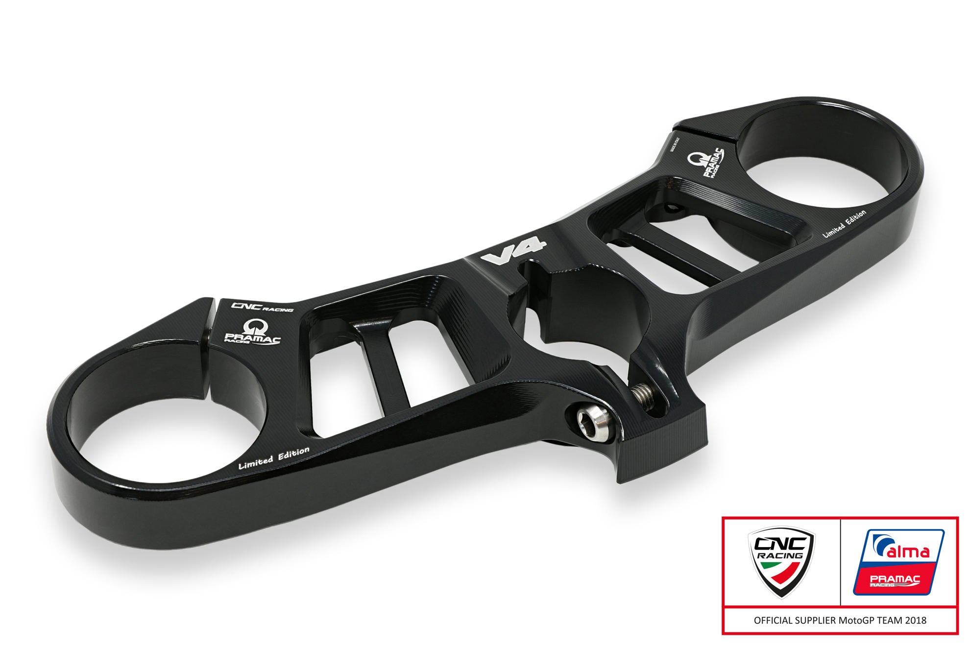 TRIPLE CLAMPS TOP YOKE PRAMAC CNC RACING DUCATI PANIGALE V4 / S / R