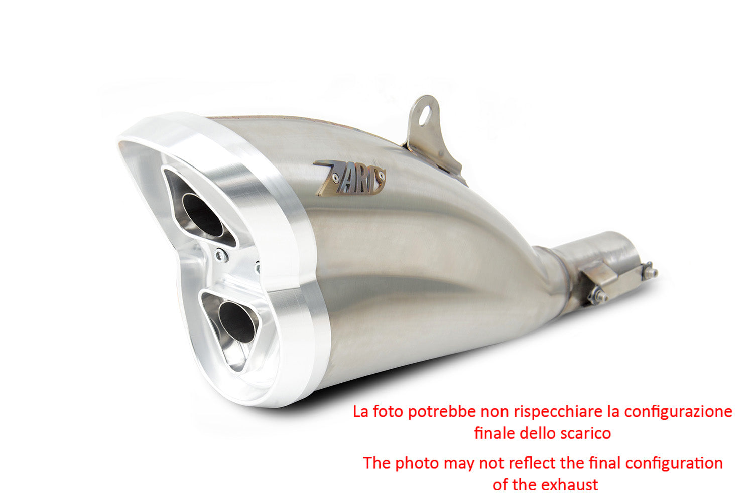 COLLETTORI RACING ZARD IN ACCIAIO INOX DUCATI DIAVEL 2011-18