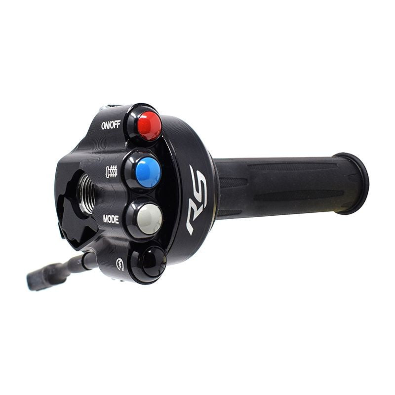 GAS CONTROL WITH INTEGRATED SWITCH + LOGO JETPRIME BMW R 1200 RS 2015 - 18