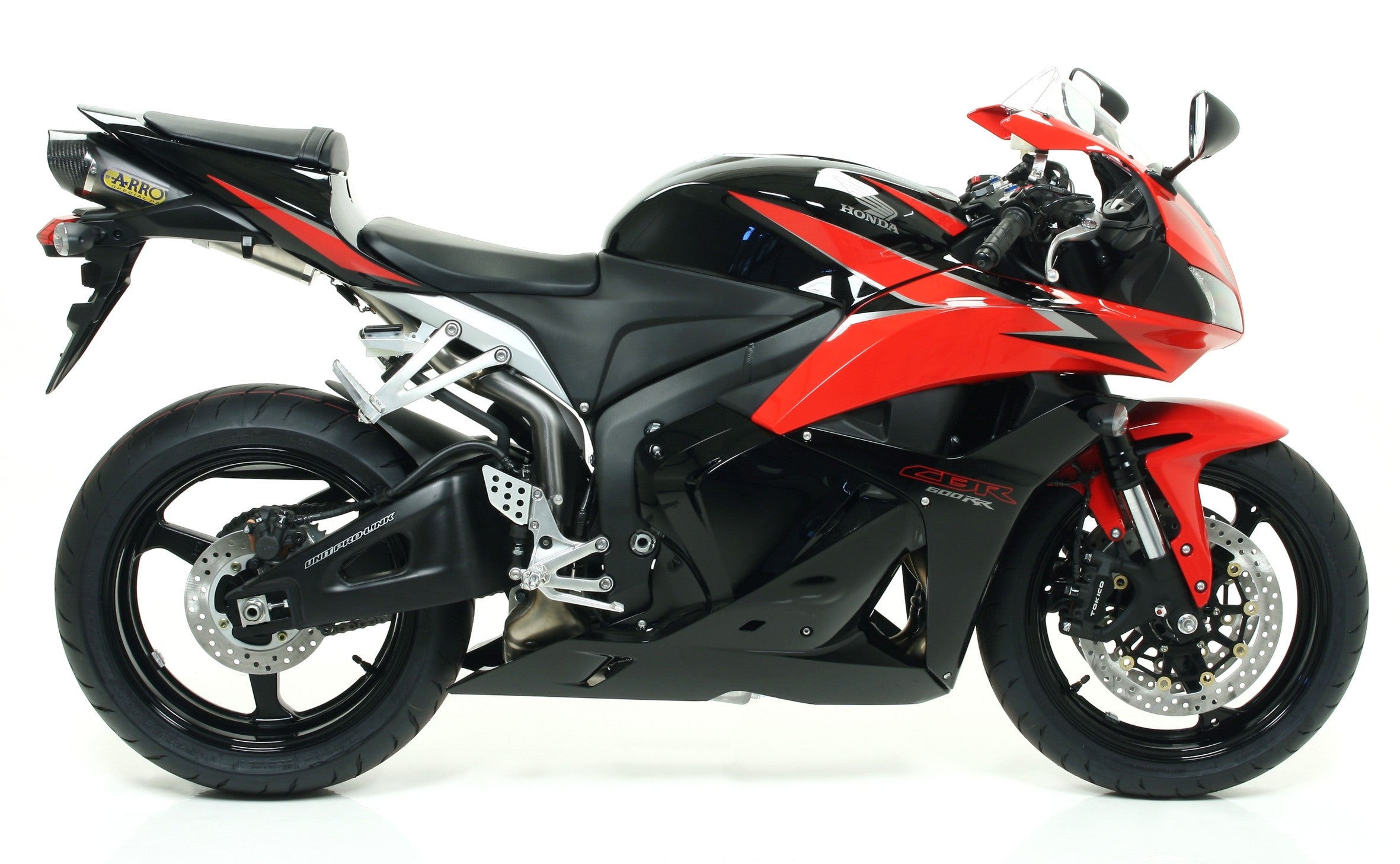 SILENCER INDY-RACE APPROVED TITANIUM-CARB ARROW HONDA CBR 600 RR 09-12