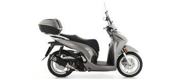 SCARICO COMPLETO ARROW OMOLOGATO URBAN ALLUMINIO NERO HONDA SH 350 2021>