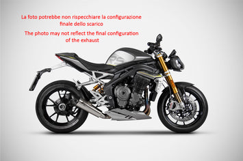 ZARD SLIP-ON RACING TITANIUM TRIUMPH SPEED TRIPLE 1200 RS/RR 2021-23