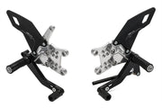 ADJUSTABLE REAR SETS RIDER EASY CNC RACING APRILIA RSV4 RACING FACTORY 2015 - 16