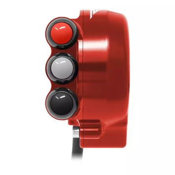 Pulsantiera Moto Jetprime Aprilia RSV4 2021-22 Rosso