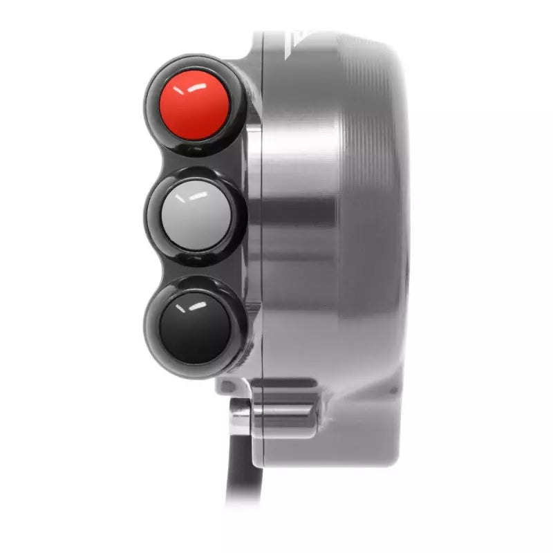 COMANDO GAS CON PULSANTIERA INTEGRATA JETPRIME APRILIA RSV4 2021-22 (TITANIO)