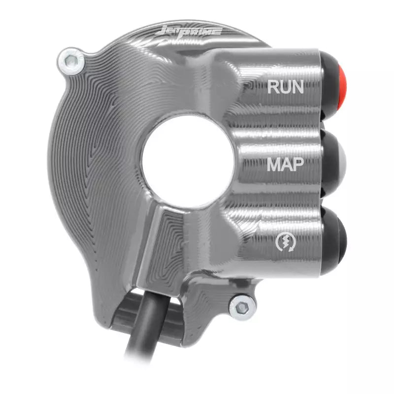 COMANDO GAS CON PULSANTIERA INTEGRATA JETPRIME APRILIA RSV4 2021-22 (TITANIO)