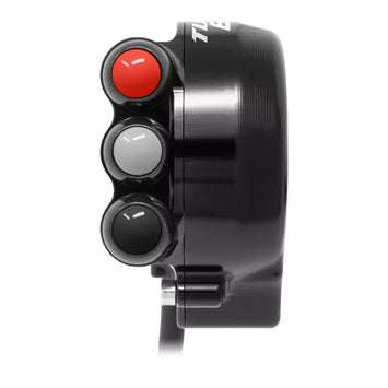 Comando Gas + Pulsantiera Jetprime Aprilia Tuono 660 2021-23 Nero