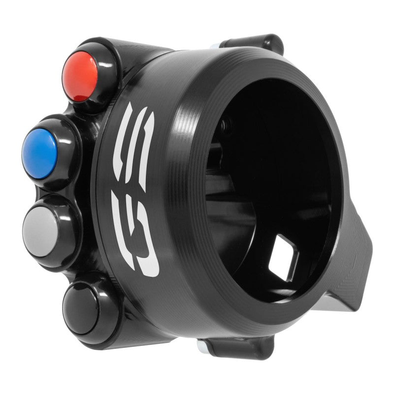 COMANDO GAS CON PULSANTIERA INTEGRATA JETPRIME BMW S1000 RR 2015-20 CON LOGO RR