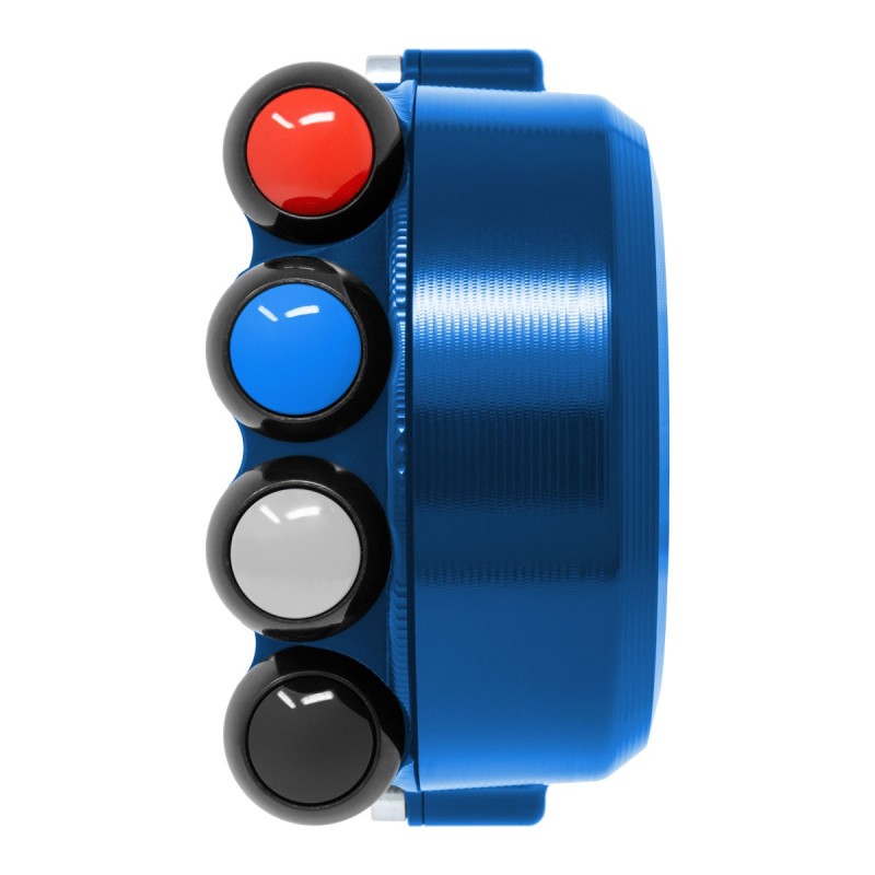 COMANDO GAS + PULSANTIERA JETPRIME BMW S1000 RR 2015-23 (BLU) NO LOGO