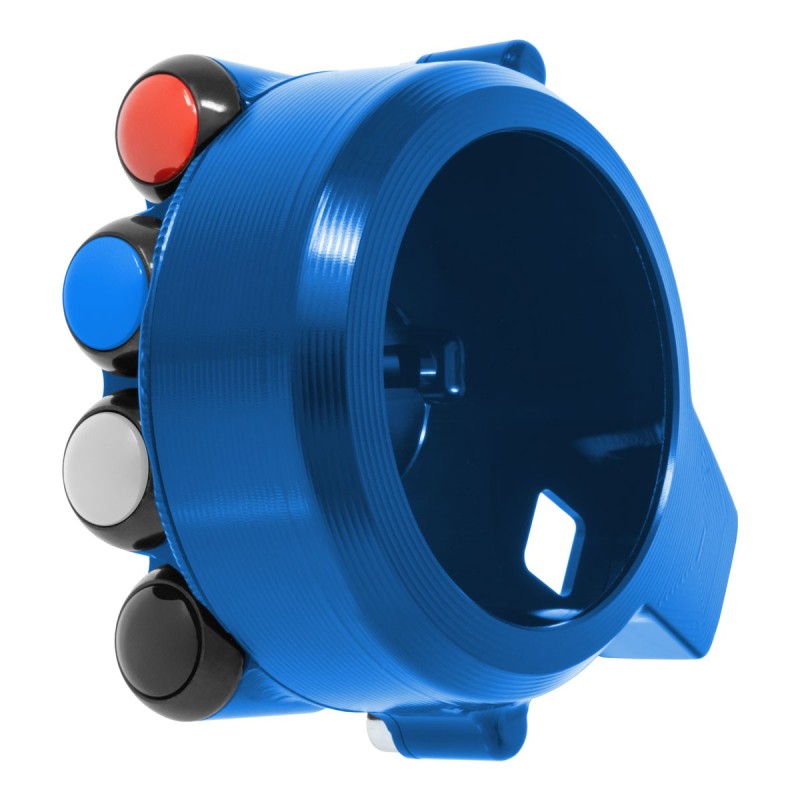 COMANDO GAS + PULSANTIERA JETPRIME BMW S1000 RR 2015-23 (BLU) NO LOGO