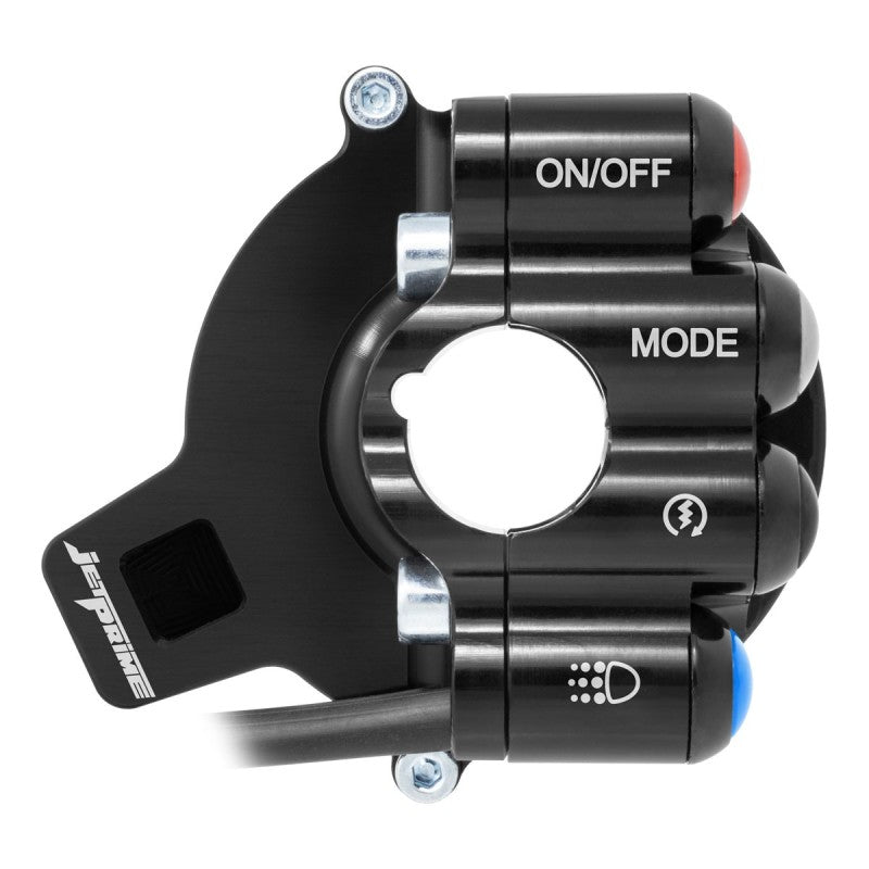 COMANDO GAS + PULSANTIERA RACING JETPRIME BMW S1000 RR 2015-23 - LOGO RR