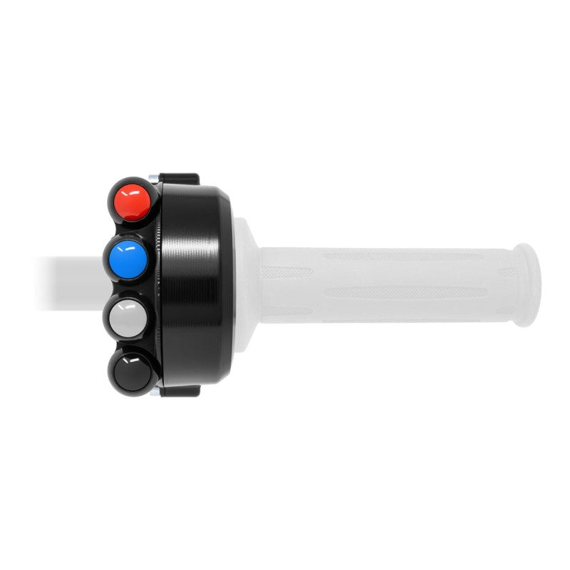 COMANDO GAS + PULSANTIERA INTEGRATA JETPRIME BMW S1000 RR 2015-23 NO LOGO