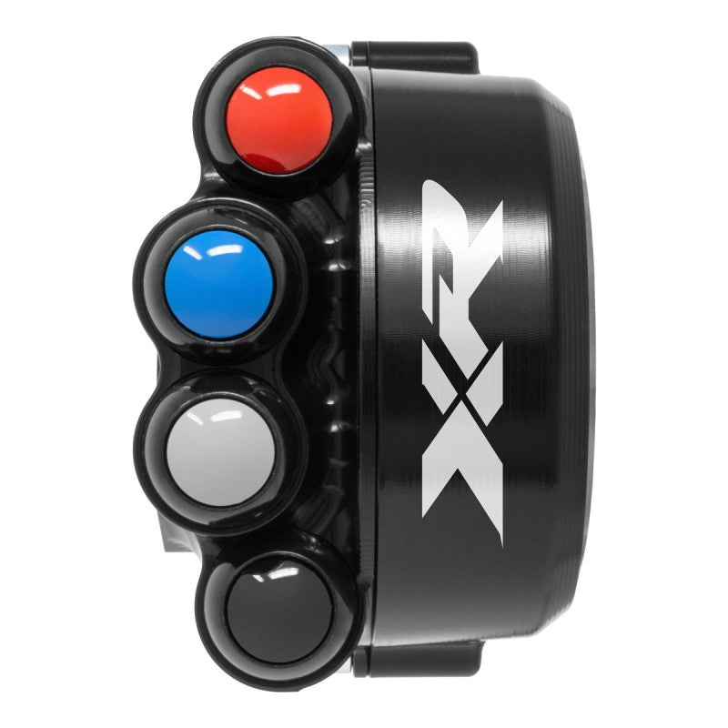 COMANDO GAS CON PULSANTIERA INTEGRATA JETPRIME BMW S 1000 XR 2014-24 CON LOGO XR