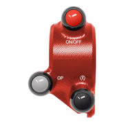COMANDO GAS + PULSANTIERA INTEGRATA JETPRIME DUCATI MONSTER 1200 2014-16 (ROSSO)