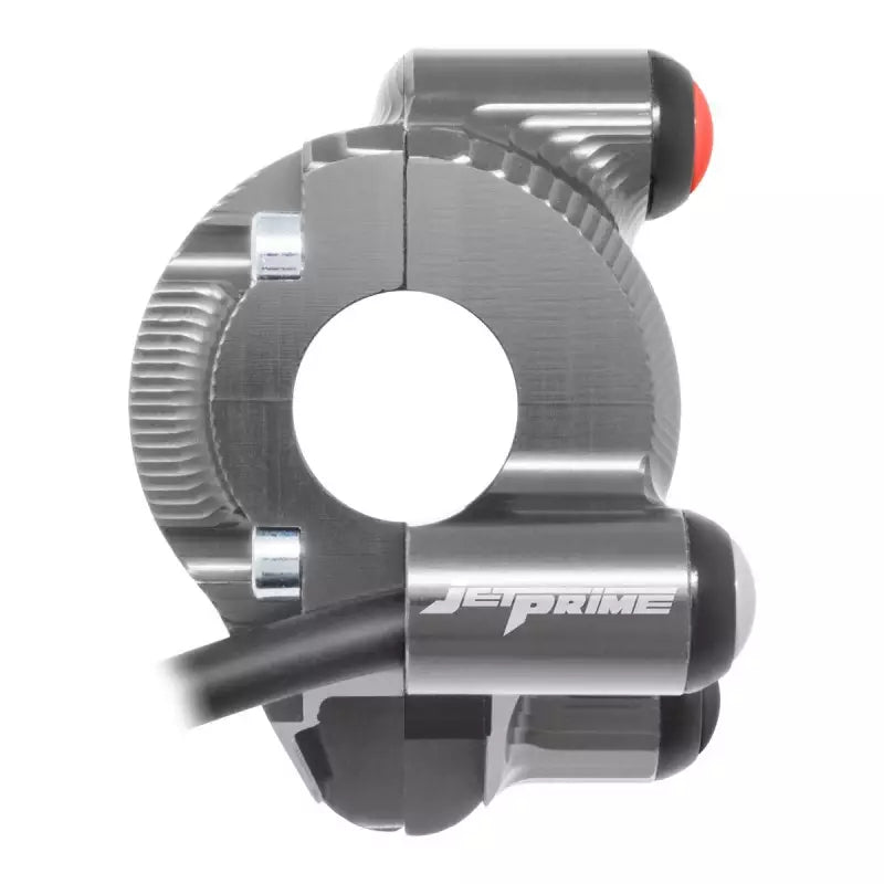 COMANDO GAS + PULSANTIERA JETPRIME PER DUCATI HYPERMOTARD 939 2016-19 (TITANIO)