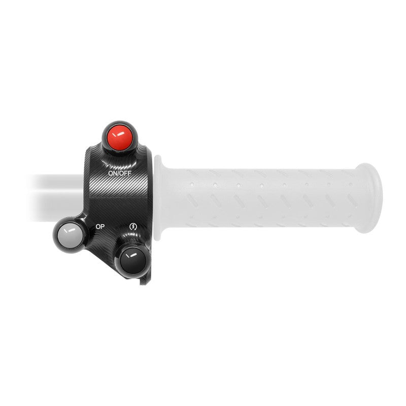 COMANDO GAS + PULSANTIERA INTEGRATA JETPRIME MV AGUSTA BRUTALE 800 2012-17