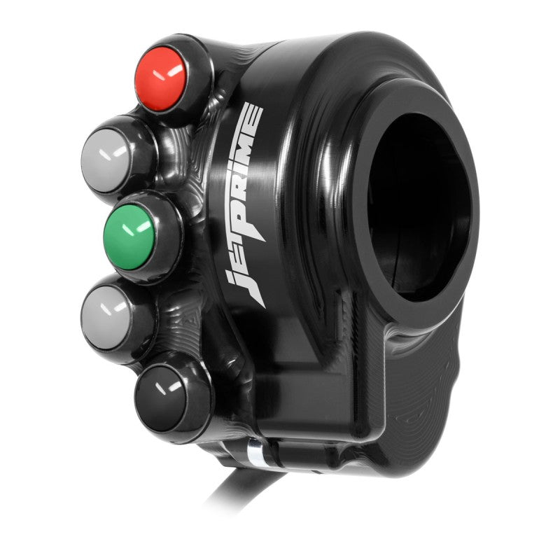 COMANDO GAS + PULSANTIERA INTEGRATA JETPRIME YAMAHA MT-10 2022-24 LOGO JETPRIME