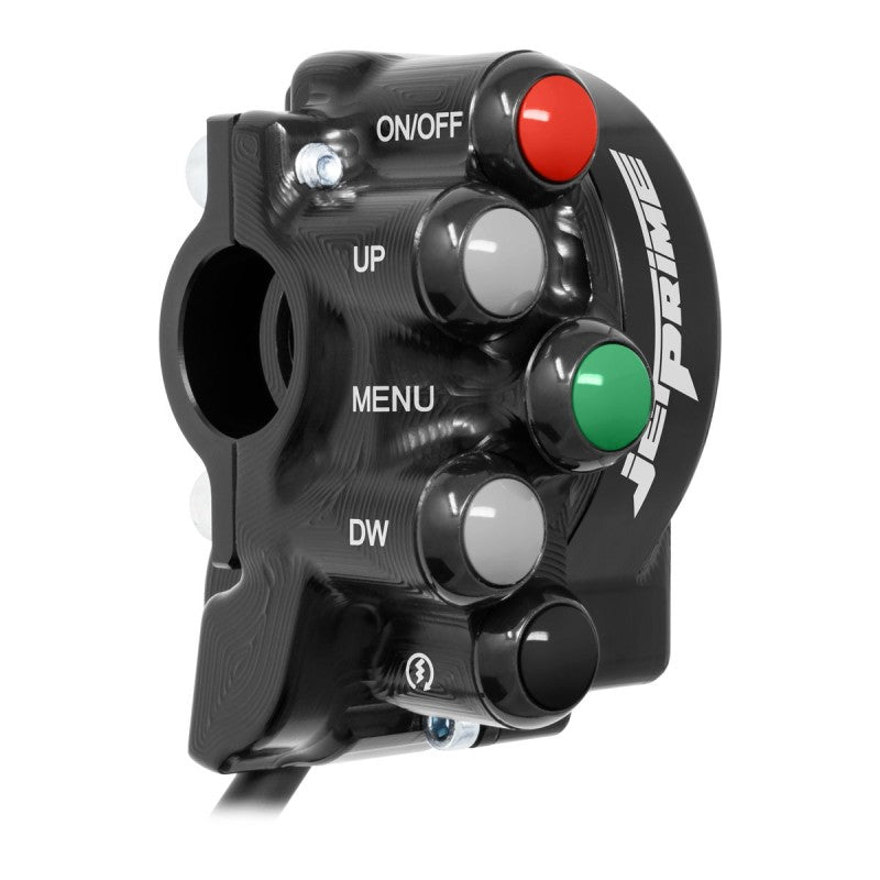 JETPRIME THROTTLE CONTROL + INTEGRATED SWITCH YAMAHA MT-10 2022-24 JETPRIME LOGO