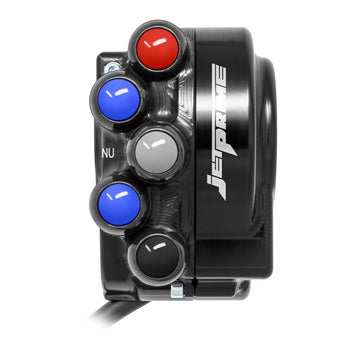 Comando Gas + Pulsantiera Integrata Jetprime Yamaha MT-10 2022-24 Nero