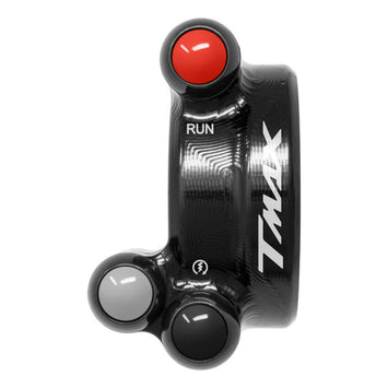 Pulsantiera Moto Jetprime Yamaha T-MAX 530 2012-14 Nero