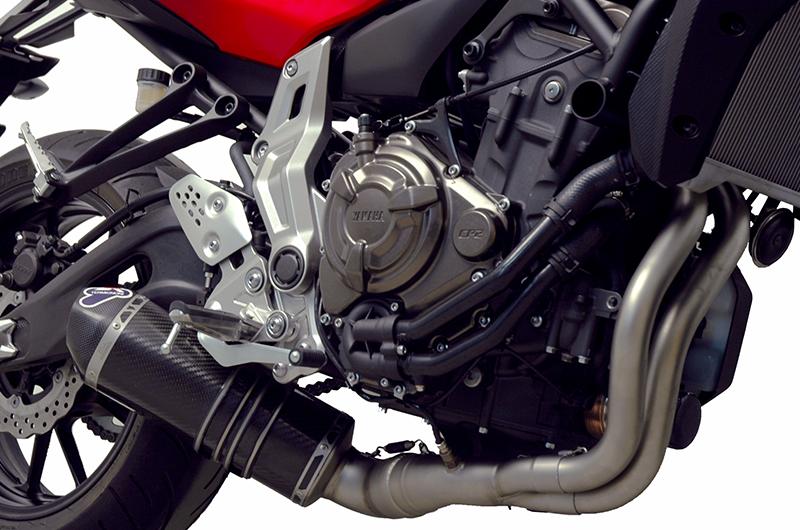 COMPLETE EXHAUST TERMIGNONI RACING RELEVANCE CARBON YAMAHA MT07 TRACER 2014 20