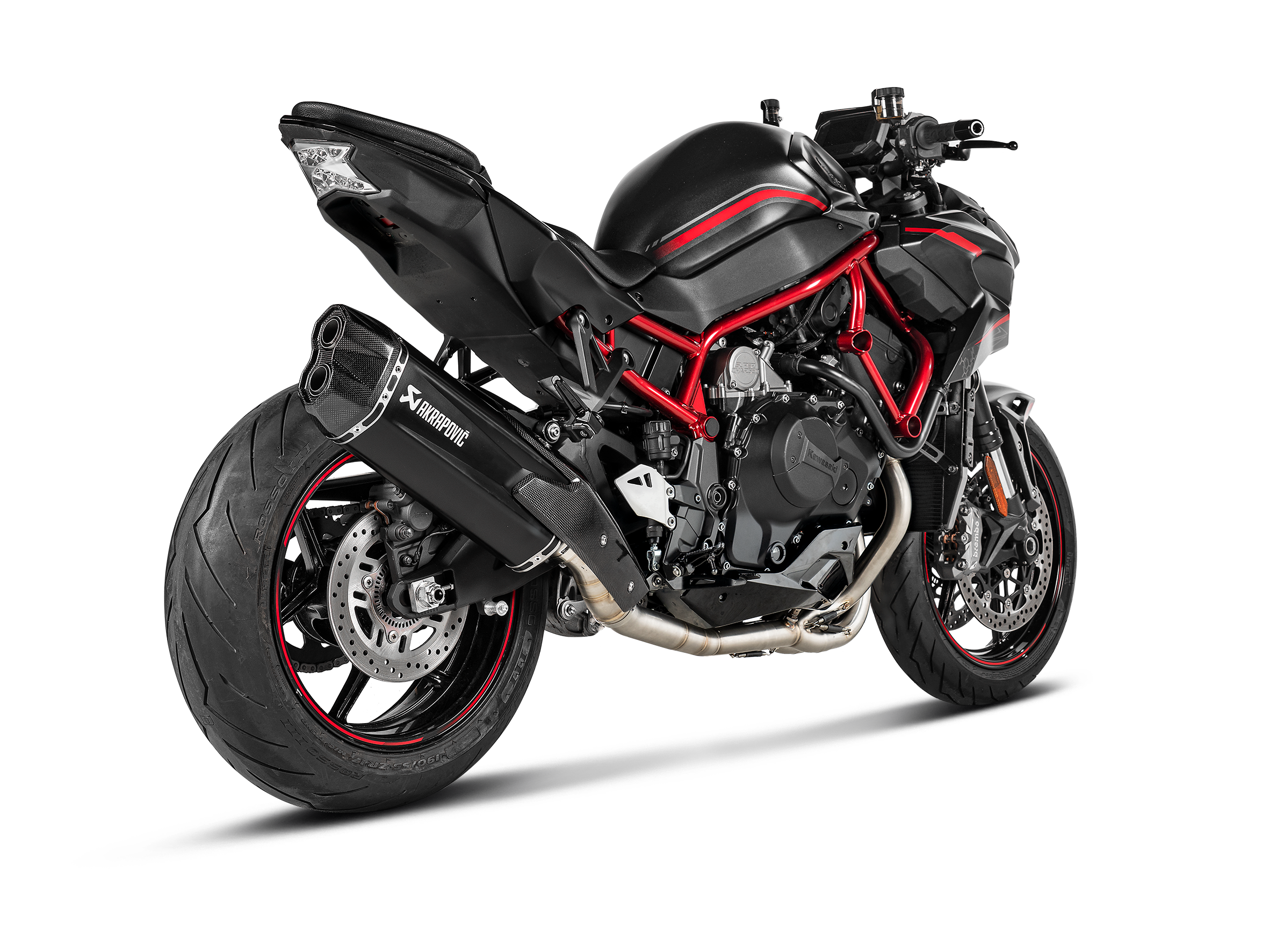 AKRAPOVIC COLLETTORI SCARICO ACCIAIO INOX RACING KAWASAKI Z H2 2020-23 - AKRAPOVIC immagine 3