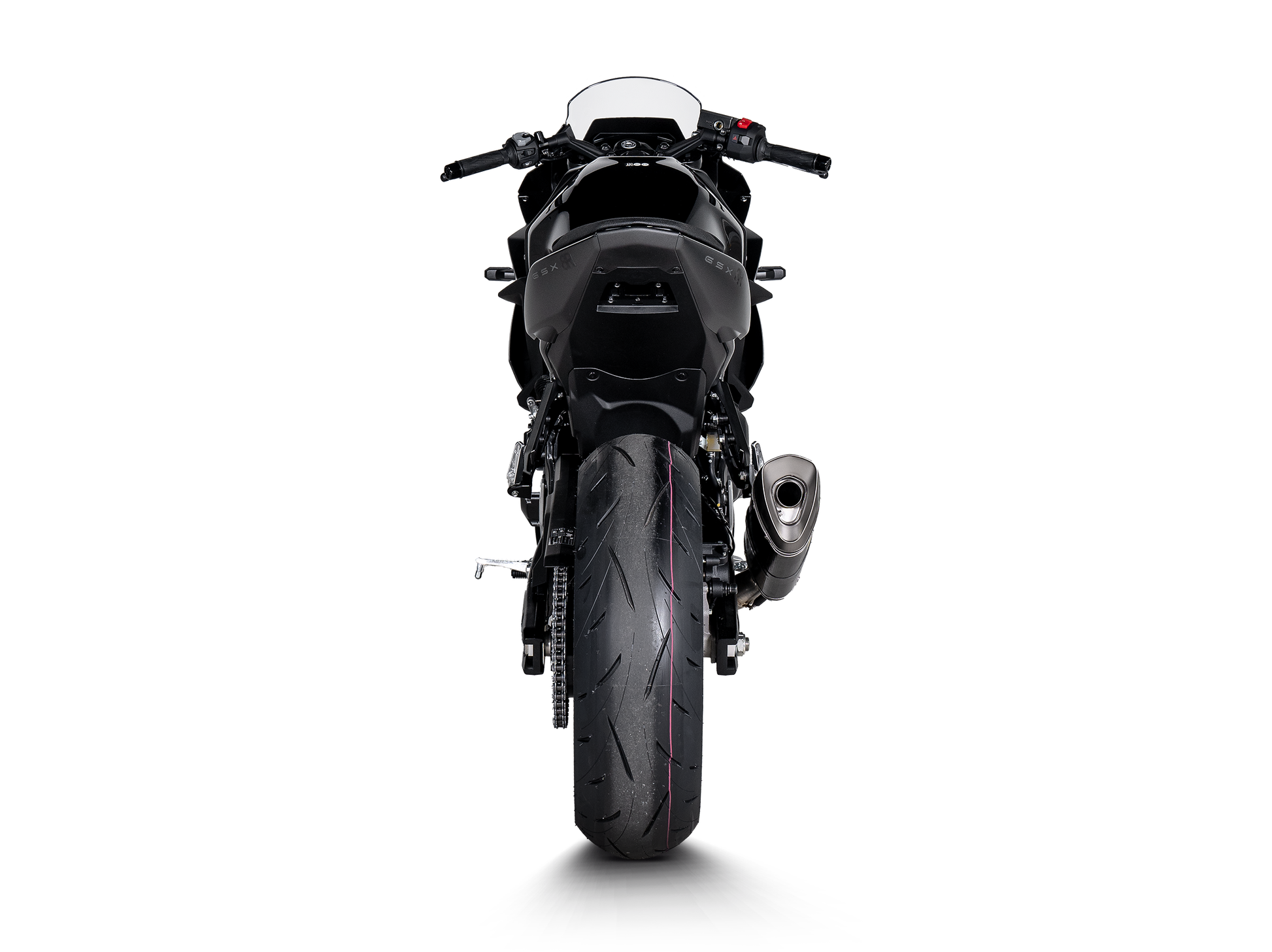 AKRAPOVIC TERMINALE CARBONIO RACING SUZUKI GSX 8S / 8R 2022-26 - AKRAPOVIC immagine 7