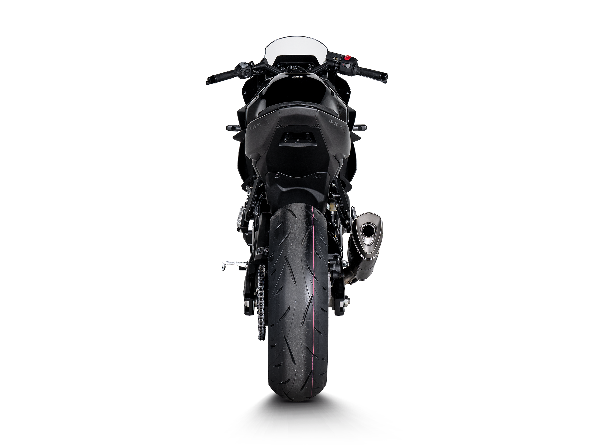 AKRAPOVIC TERMINALE CARBONIO RACING SUZUKI GSX 8S / 8R 2022-26 - AKRAPOVIC immagine 7