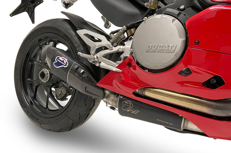 SCARICO TITANIO NERO +PRESILENZIATORI+UPMAP TERMIGNONI DUCATI PANIGALE V2 2021>