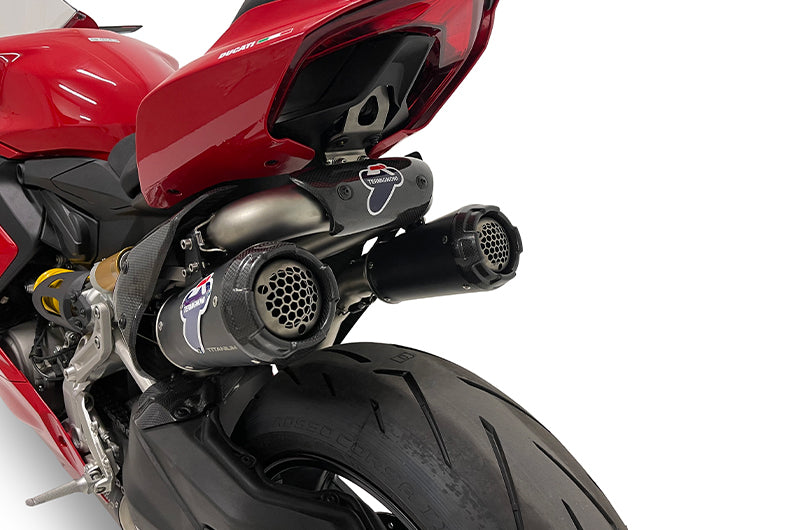 SCARICO COMPLETO WSS FULL TITANIO + UPMAP TERMIGNONI DUCATI STREETFIGHTER V2