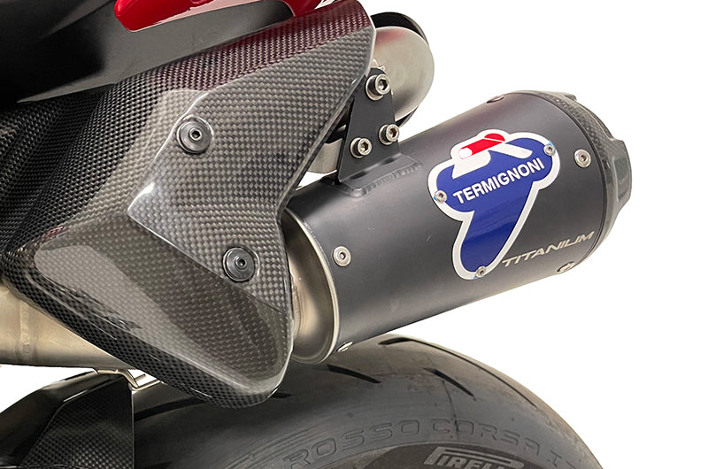 SCARICO COMPLETO WSS TITANIO + UPMAP TERMIGNONI DUCATI STREETFIGHTER V2