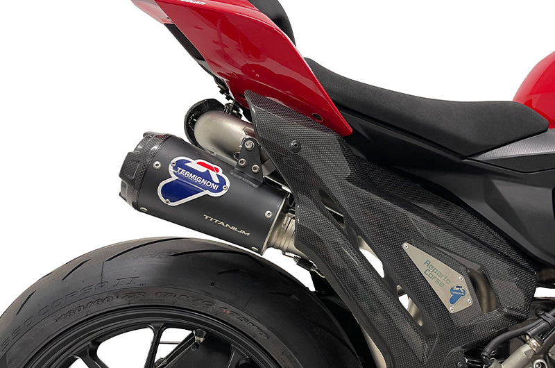 SCARICO COMPLETO WSS FULL TITANIO + UPMAP TERMIGNONI DUCATI STREETFIGHTER V2