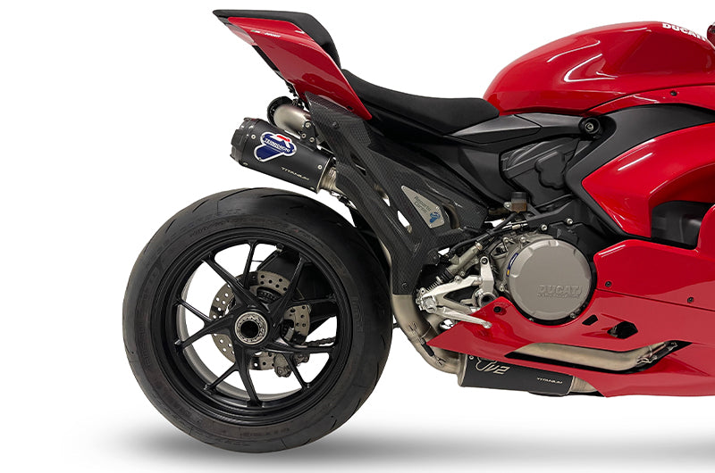 SCARICO COMPLETO WSS TITANIO + UPMAP TERMIGNONI DUCATI PANIGALE V2