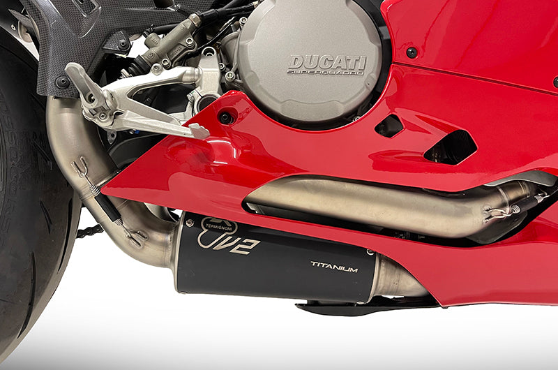 SCARICO COMPLETO WSS TITANIO + UPMAP TERMIGNONI DUCATI PANIGALE V2
