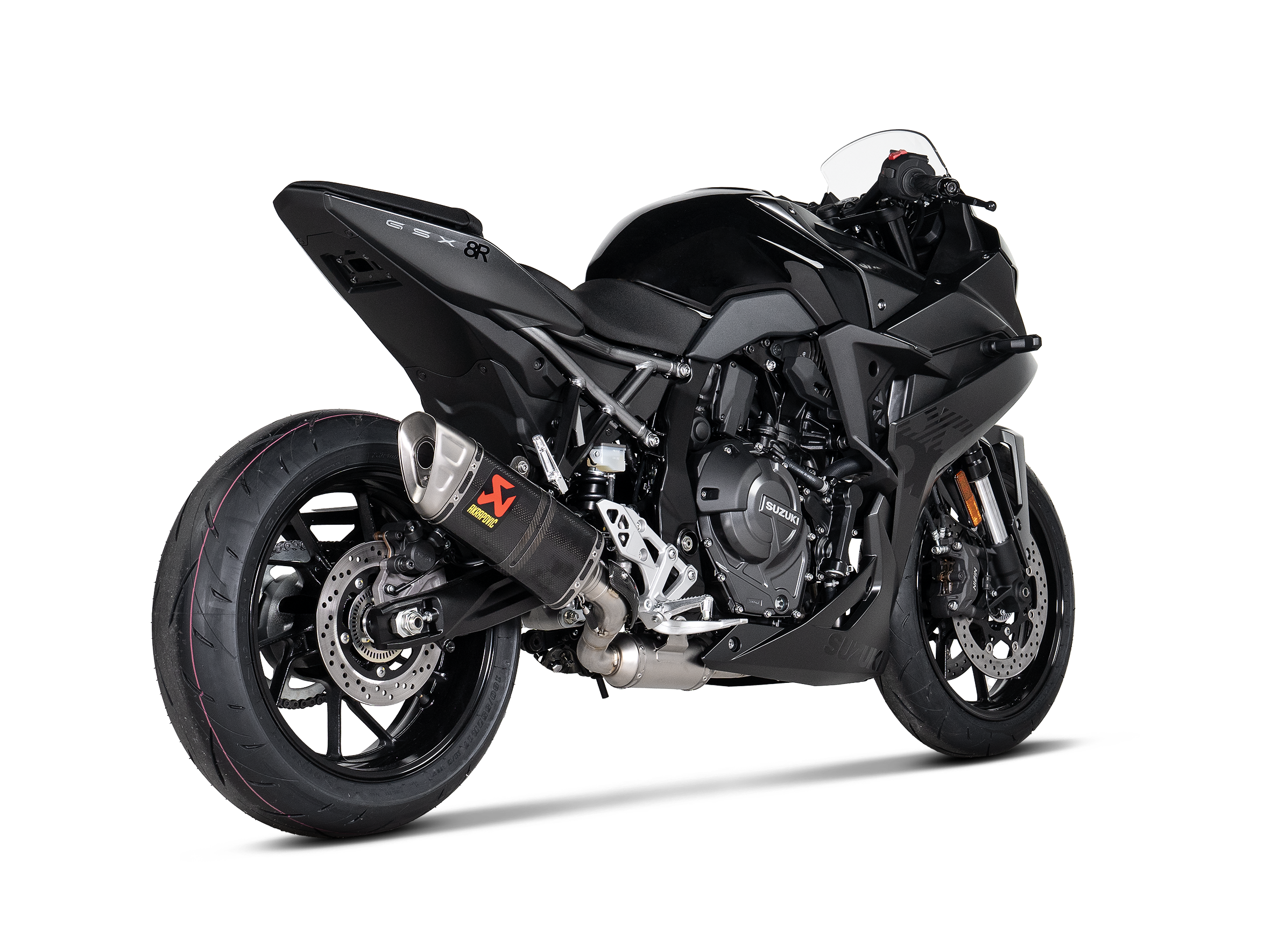 AKRAPOVIC TERMINALE CARBONIO RACING SUZUKI GSX 8S / 8R 2022-26 - AKRAPOVIC immagine 6