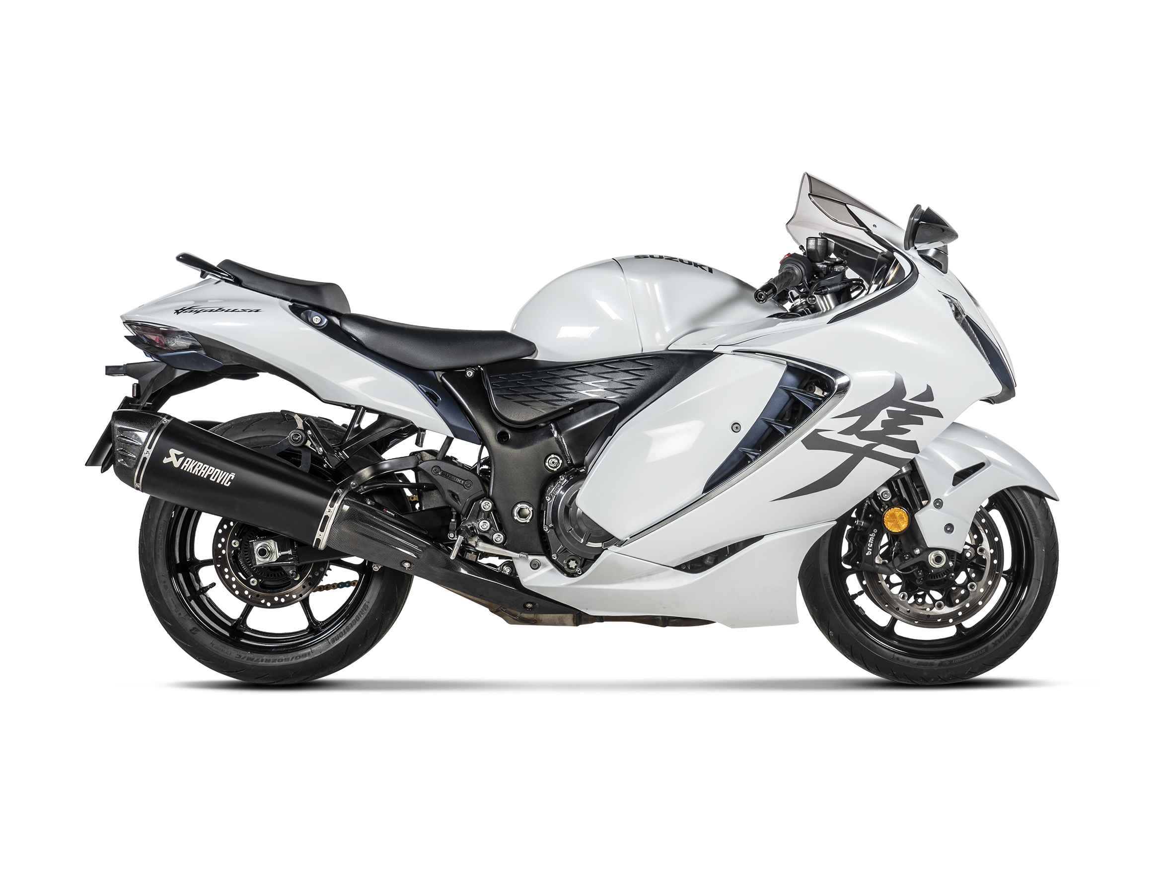 AKRAPOVIC TERMINALE TITANIO SUZUKI GSX 1300R HAYABUSA 2021-26 - AKRAPOVIC immagine 2