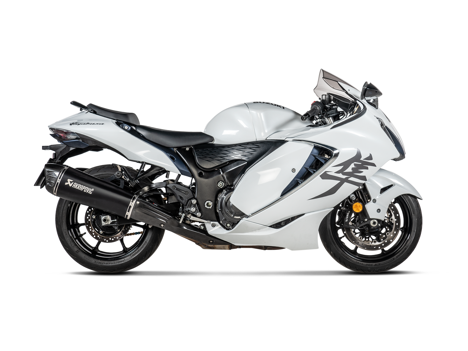 AKRAPOVIC TERMINALE TITANIO SUZUKI GSX R 1300 HAYABUSA 2025 - AKRAPOVIC immagine 2