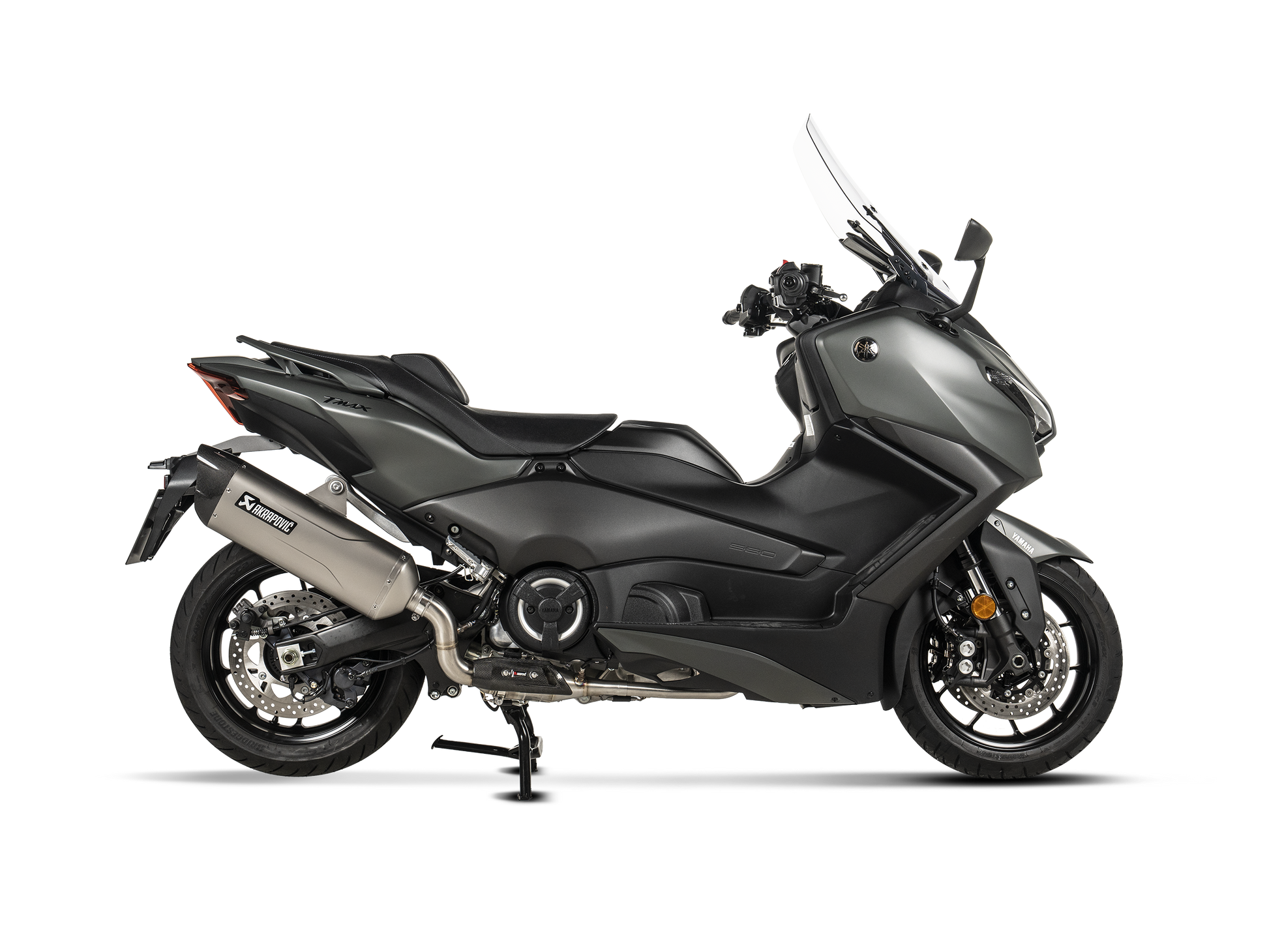 AKRAPOVIC TERMINALE TITANIO OMOLOGATO YAMAHA TMAX 2020-26 - AKRAPOVIC immagine 2