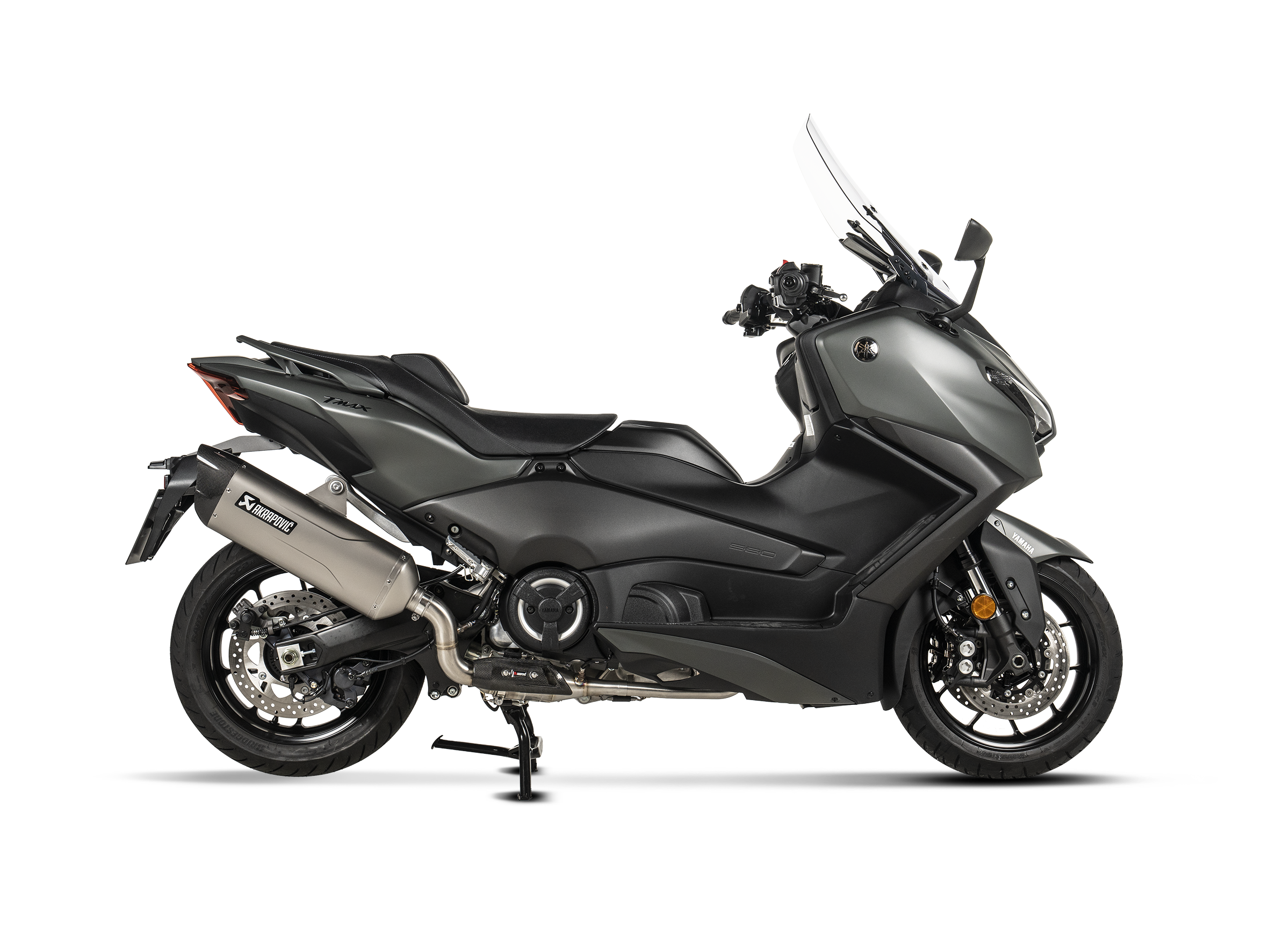 AKRAPOVIC TERMINALE TITANIO OMOLOGATO YAMAHA TMAX 2020-26 - AKRAPOVIC immagine 2