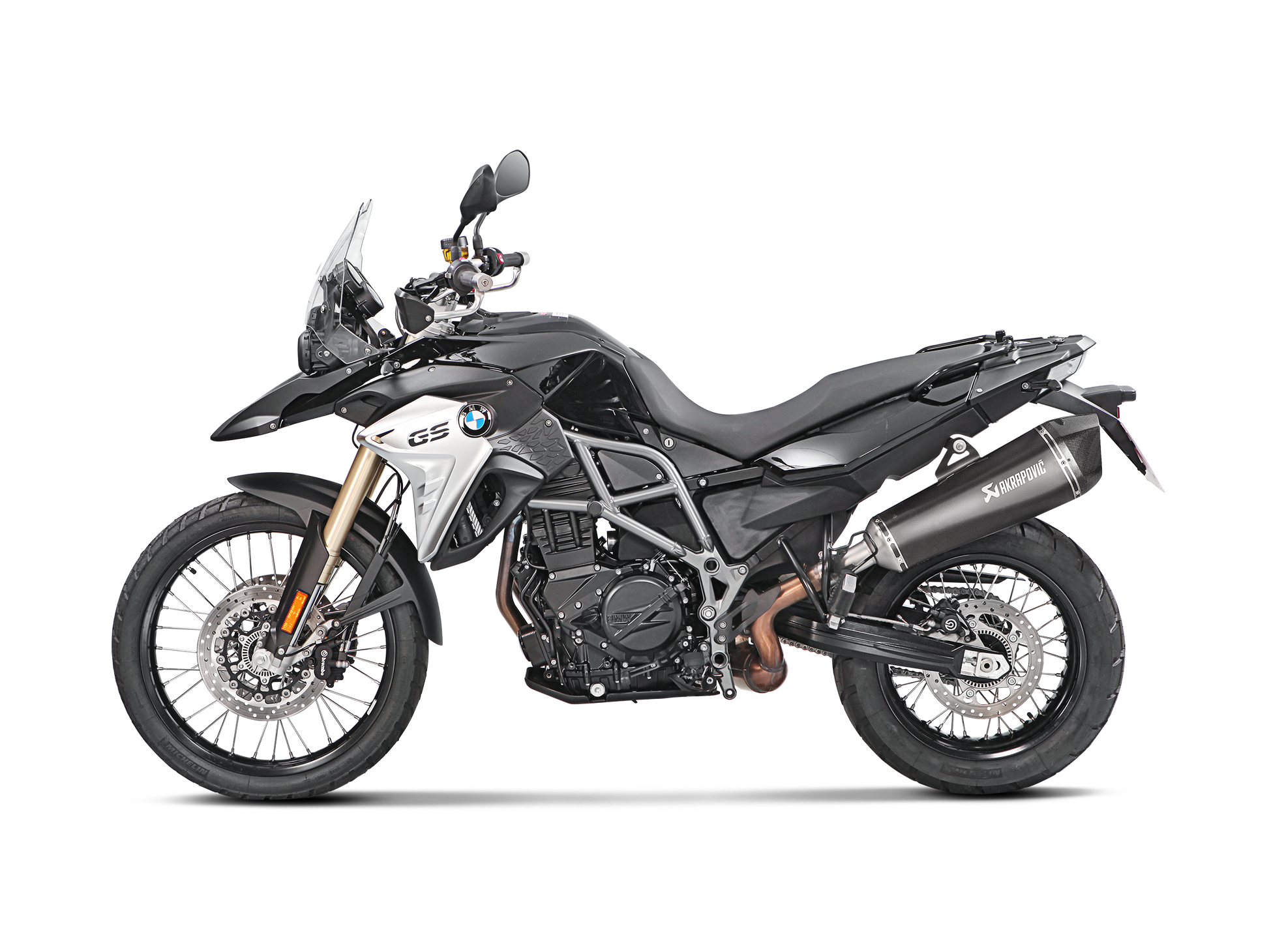 AKRAPOVIC TERMINALE TITANIO BMW F 800 GS 2008-17 - AKRAPOVIC immagine 2