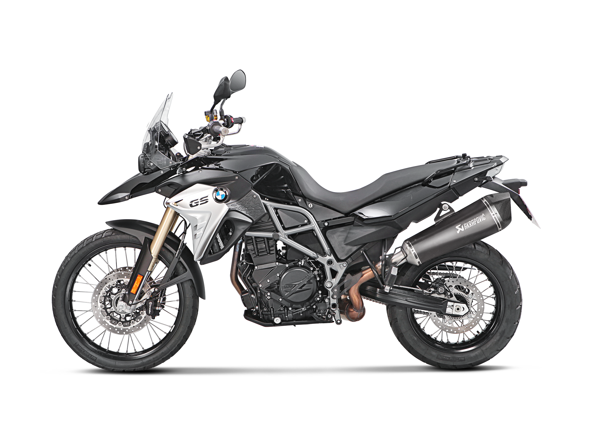 AKRAPOVIC TERMINALE TITANIO BMW F 800 GS 2008-17 - AKRAPOVIC immagine 2