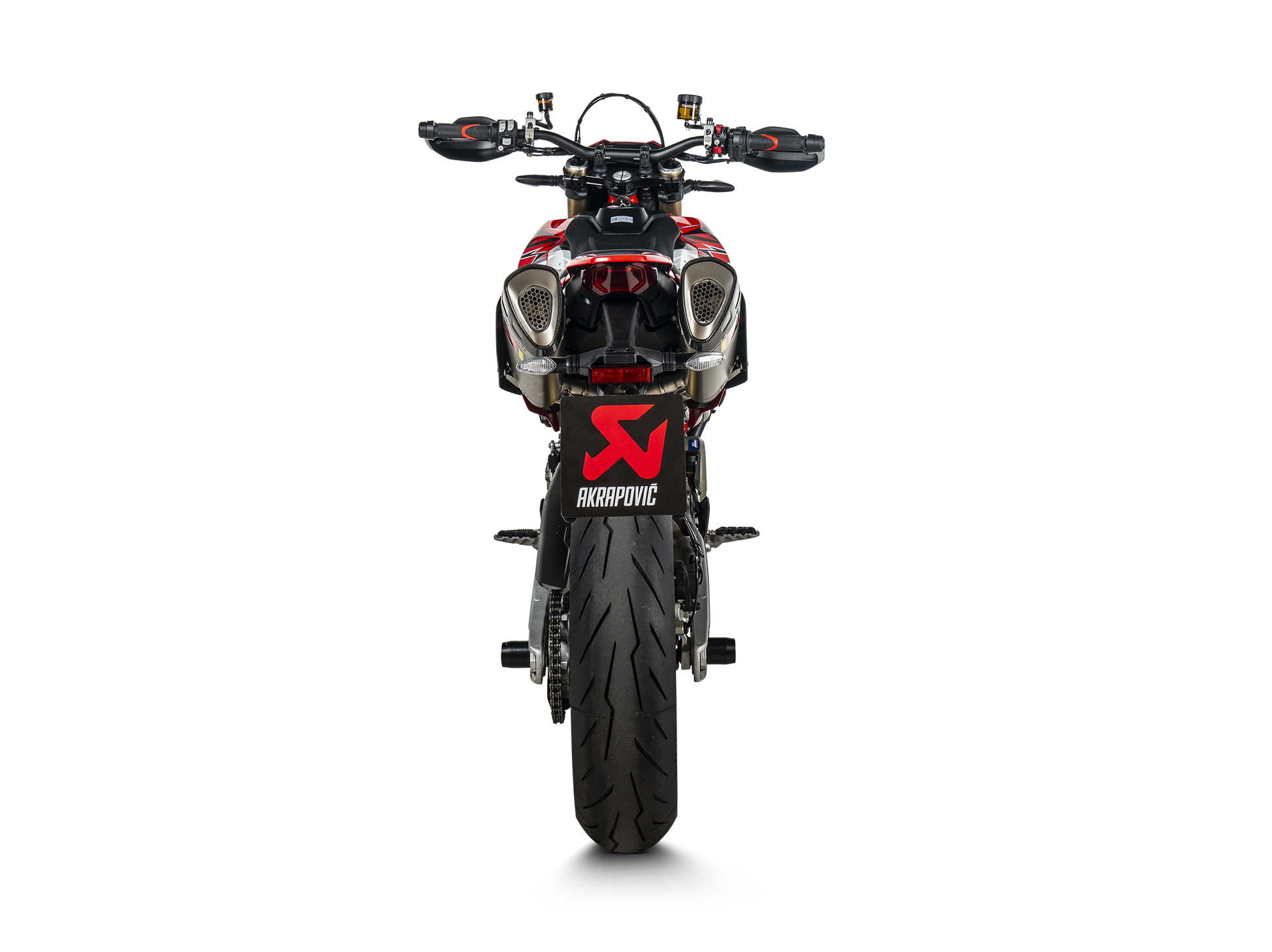 AKRAPOVIC TERMINALE TITANIO OMOLOGATO DUCATI HYPERMOTARD 698 2025 - AKRAPOVIC immagine 6