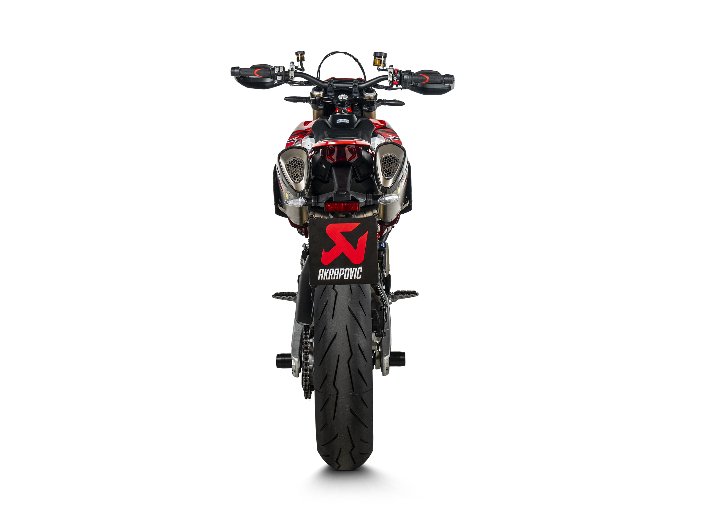 AKRAPOVIC TERMINALE TITANIO OMOLOGATO DUCATI HYPERMOTARD 698 2025 - AKRAPOVIC immagine 6