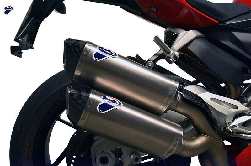 SILENZIATORE TERMIGNONI OMOLOGATO FORCE TITANIO DUCATI PANIGALE 959 2016 - 19