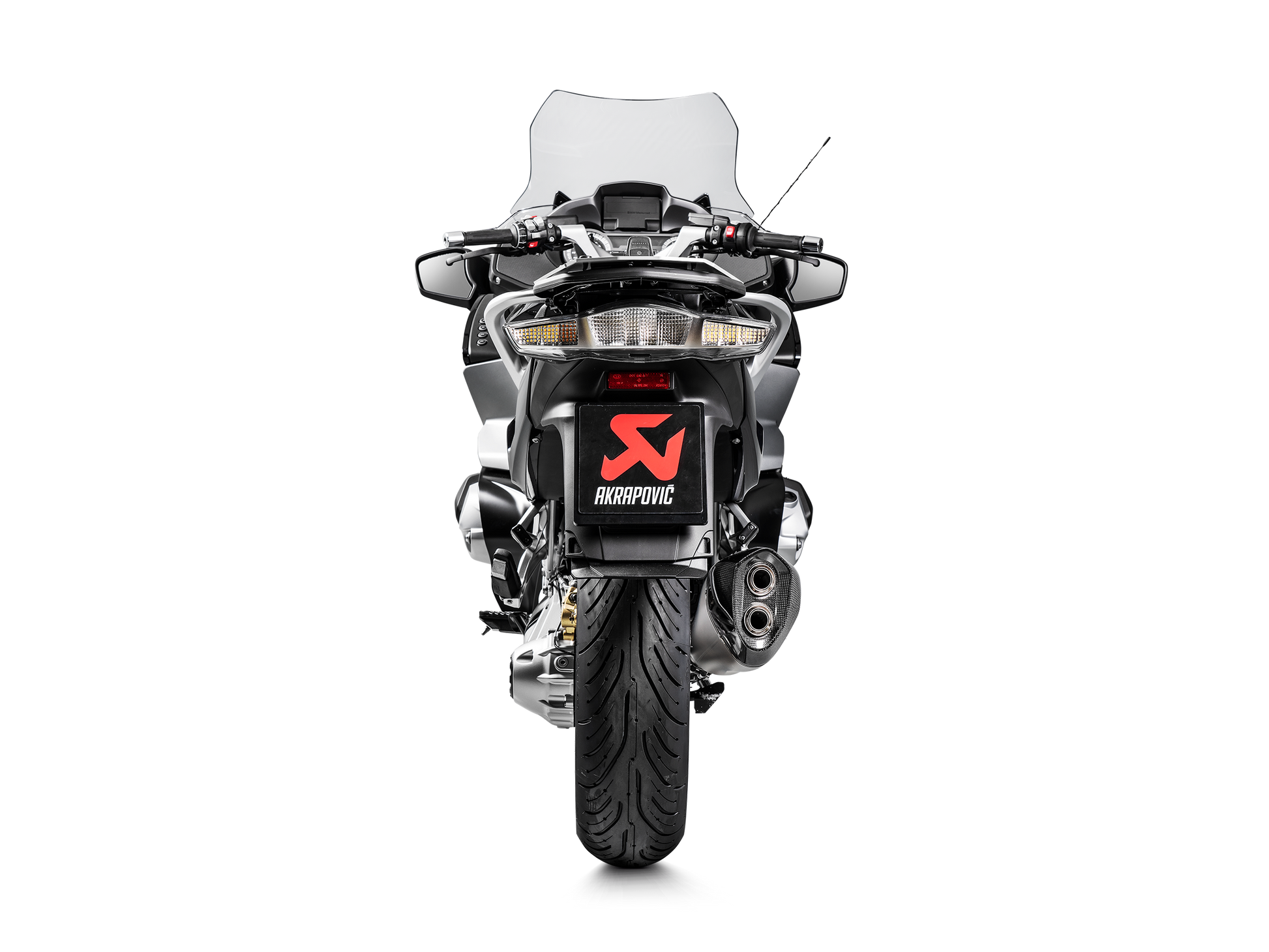 AKRAPOVIC TERMINALE TITANIO BMW R 1250 RT 2019-24 - AKRAPOVIC immagine 4