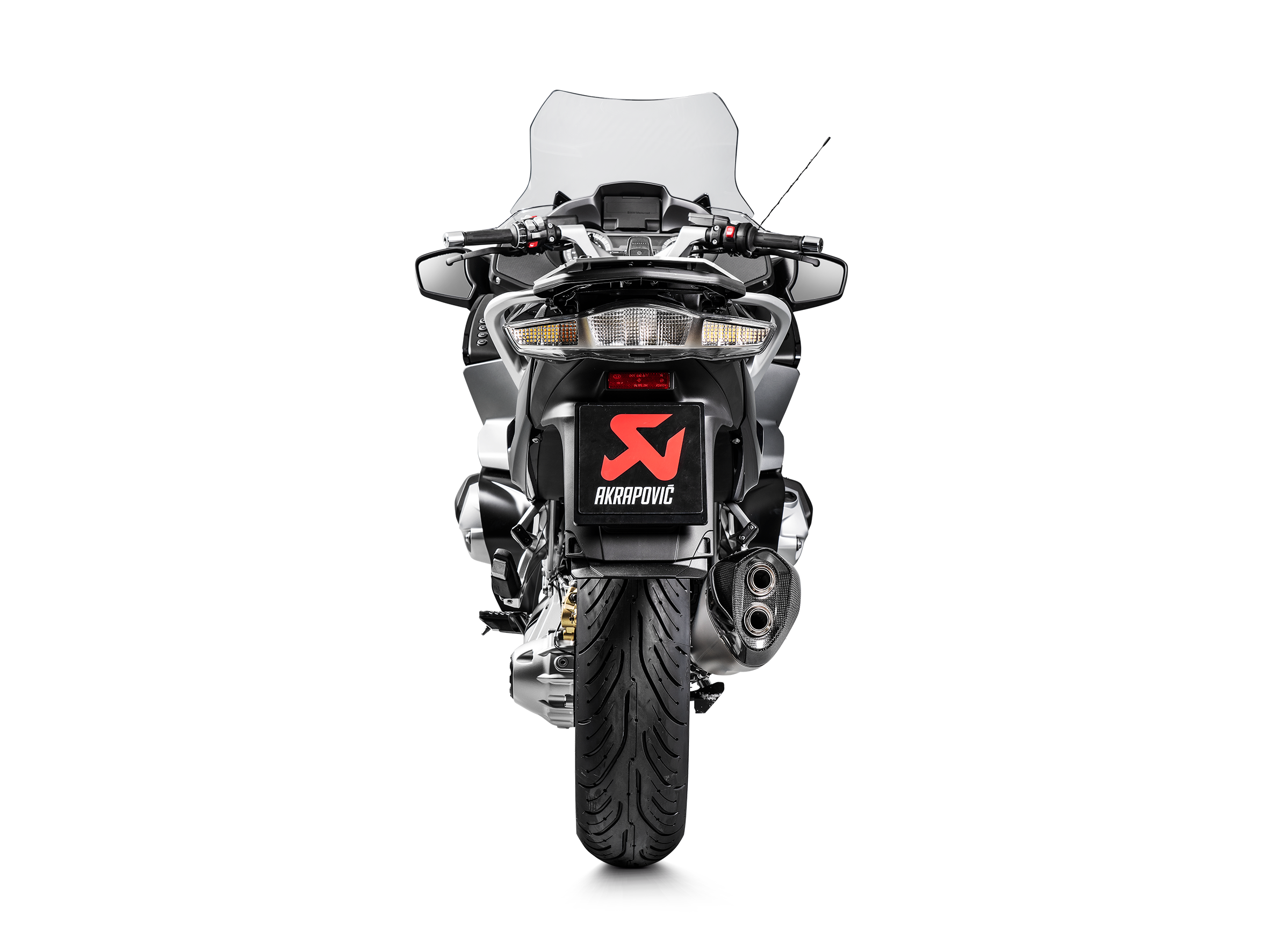 AKRAPOVIC TERMINALE TITANIO BMW R 1250 RT 2019-24 - AKRAPOVIC immagine 4