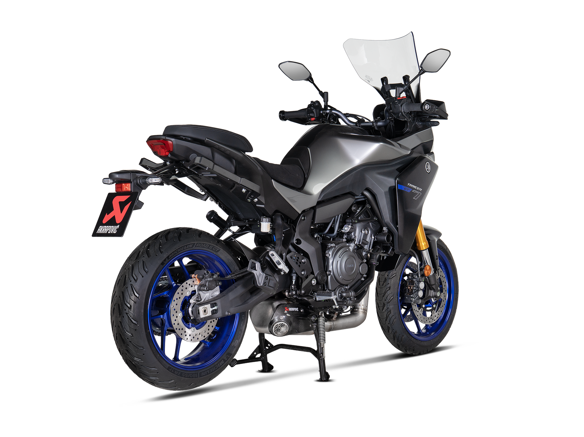 AKRAPOVIC SCARICO INOX OMOLOGATO YAMAHA MT 07 / FZ 07 TRACER 7 / GT 2020-26 - AKRAPOVIC immagine 5